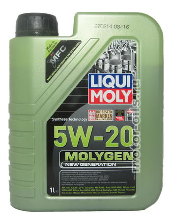 �������� ����� Liqui Moly MOLYGEN 5W-20 (1_����/���.8539)