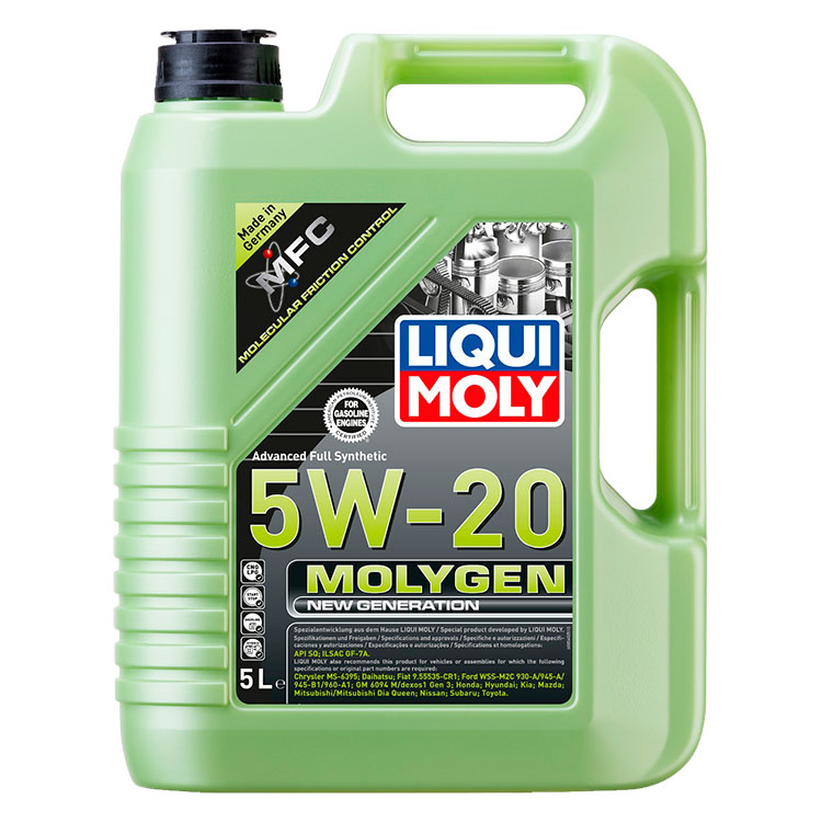 �������� ����� Liqui Moly MOLYGEN 5W-20 (5_������)