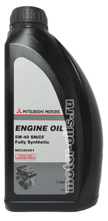 �������� ����� MITSUBISHI Engine Oil SAE 5W-40 SN/CF (1_����/OEM:MZ320361)