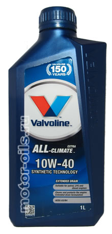 �������� ����� Valvoline ALL-climate Extra 10W-40 (1_����)
