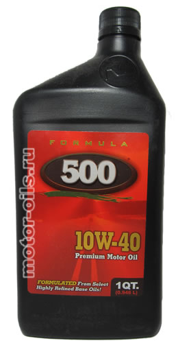 �������� ����� Formula 500 Premium Motor Oil 10W-40 (946_��)