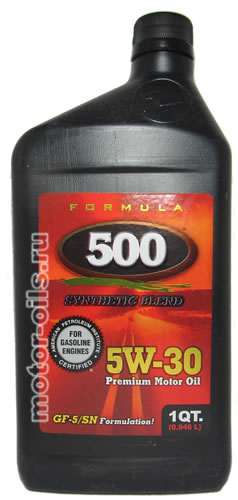 �������� ����� Formula 500 Premium Motor Oil 5W-30 Synthetic Bland (946_��)