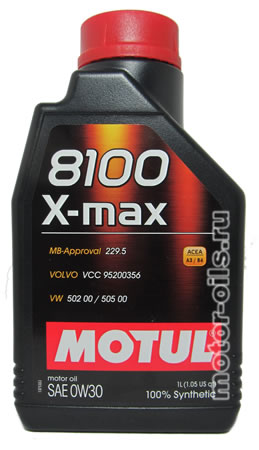�������� ����� MOTUL 8100 X-max SAE 0W-30 (1_����)