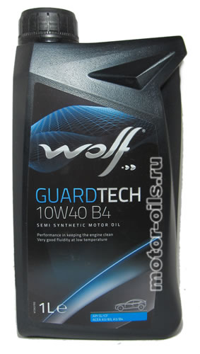 �������� ����� WOLF GUARDTECH 10W40 B4 (1_����)