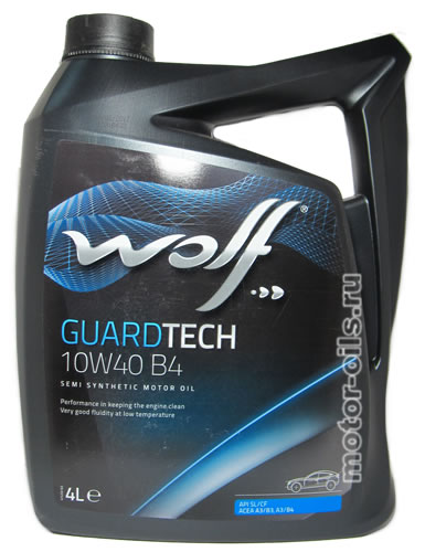 �������� ����� WOLF GUARDTECH 10W40 B4 (4_�����)
