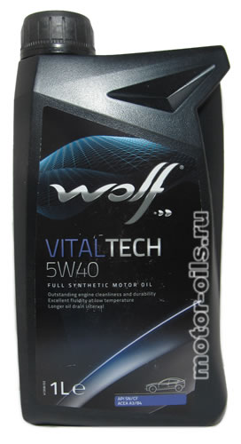 �������� ����� WOLF VITALTECH 5W40 (1_����)