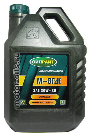 ������� ��������� ����� �-8�<sub>2</sub>� SAE 20W-20 (10_������)