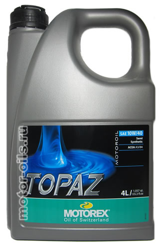 �������� ����� MOTOREX TOPAZ SAE 10W-40 (4_�����)