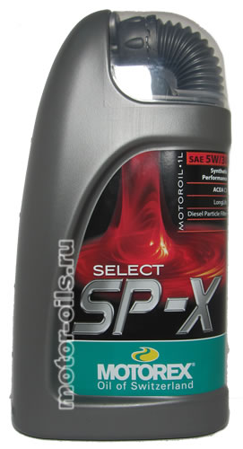 �������� ����� MOTOREX SELECT SP-X SAE 5W-30 (1_����)