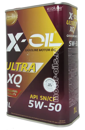 �������� ����� X-OIL ULTRA XQ 5W-50 (1_����)