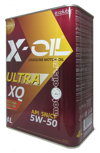 �������� ����� X-OIL ULTRA XQ 5W-50 (4_�����)