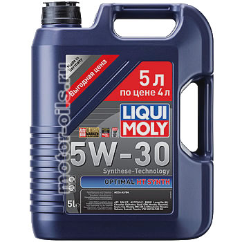 �������� ����� Liqui Moly Optimal HT Synth 5W-30 (5_������/Art.39010)