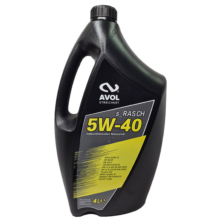 �������� ����� AVOL s_RASCH 5W-40 (4_�����)