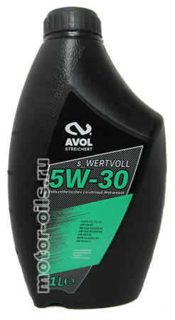 �������� ����� AVOL s_WERTVOLL 5W-30 (1_����)