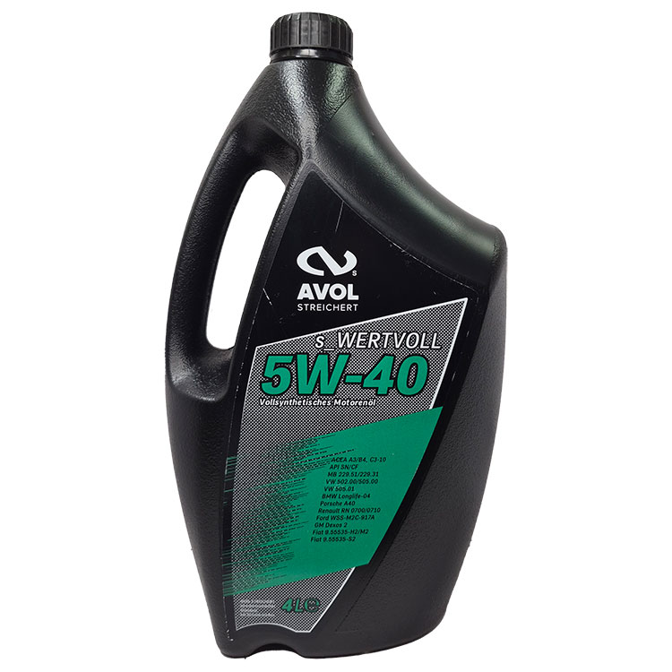 �������� ����� AVOL s_WERTVOLL 5W-40 (4_�����)