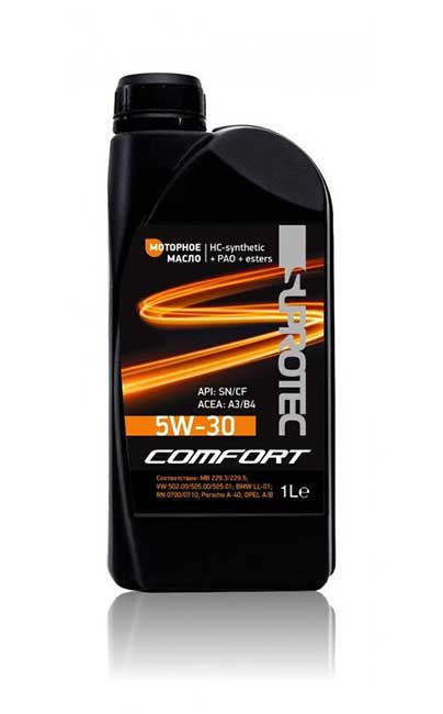 �������� ����� Suprotec Comfotr SN/CF 5W-30 (1_����)