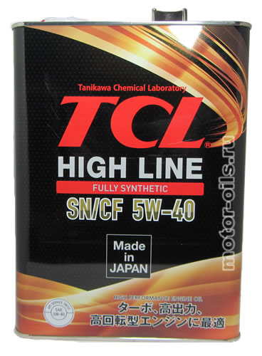 �������� ����� TCL HIGH LINE 5W-40 (4_�����)