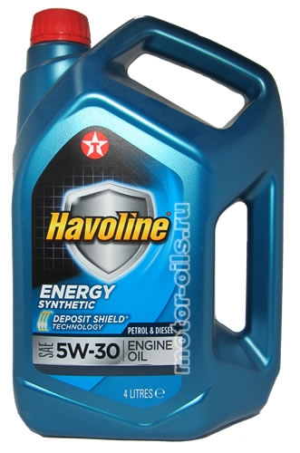�������� ����� TEXACO Havoline Energy Synthetic SAE 5W-30 (4_�����/Art.840123MHE)