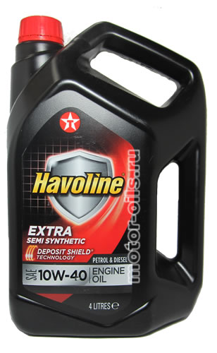 �������� ����� TEXACO Havoline EXTRA SAE 10W-40 (4_�����/Art.840126MHE)
