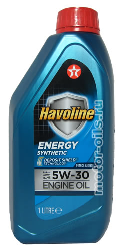 �������� ����� TEXACO Havoline Energy Synthetic SAE 5W-30 (1_����/Art.840123NKE)