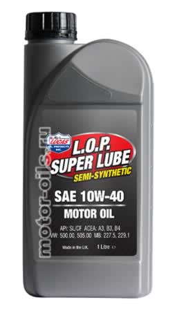 �������� ����� LUCAS L.O.P. SUPER LUBE SAE 10W-40 (1_����)