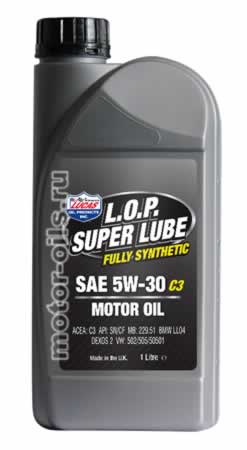 �������� ����� LUCAS L.O.P. SUPER LUBE SAE 5W-30 C3 (1_����)