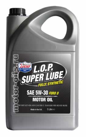�������� ����� LUCAS L.O.P. SUPER LUBE SAE 5W-30 FORD D (5_������)