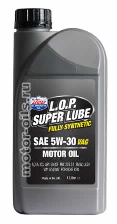 �������� ����� LUCAS L.O.P. SUPER LUBE SAE 5W-30 VAG (1_����)