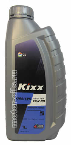 ��������������� ����� KIXX Gearsyn API GL-4/5 75W-90 (1_����)