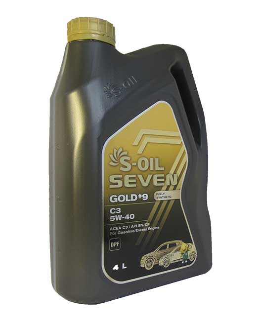 S-OIL 7 GOLD#9 C3 5W-40 (4_)