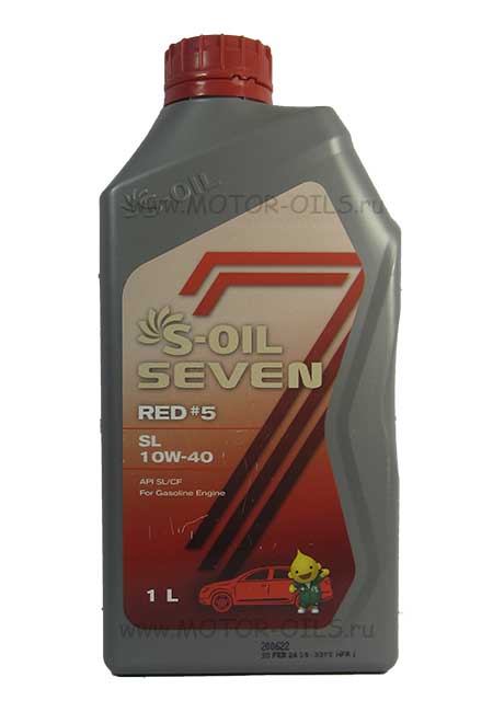 �������� ����� S-OIL 7 RED#5 SL 10W-40 (1_����)