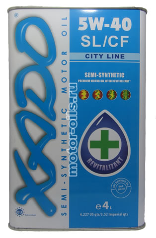 �������� ����� XADO ATOMIC OIL 5W-40 SL/CF CITY LINE (4_�����)
