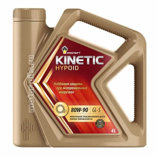 ��������������� ����� �������� KINETIC HYPOID SAE 80W-90 GL-5 (4_�����)