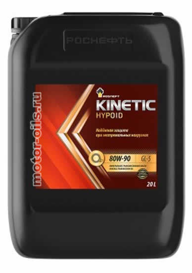 ��������������� ����� �������� KINETIC HYPOID SAE 80W-90 GL-5 (20_������)