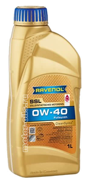 �������� ����� RAVENOL SSL 0W-40 Fullsynth (1_����)