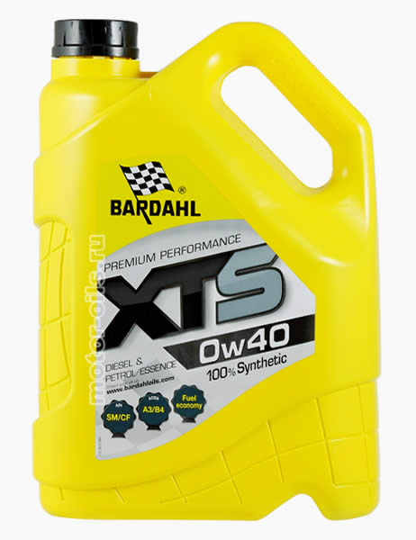 �������� ����� BARDAHL XTS 0W40 (5_������)