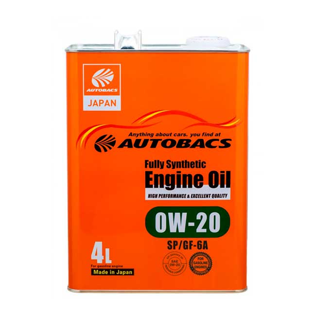 �������� ����� AUTOBACS Engine Oil 0W-20 (4_�����)