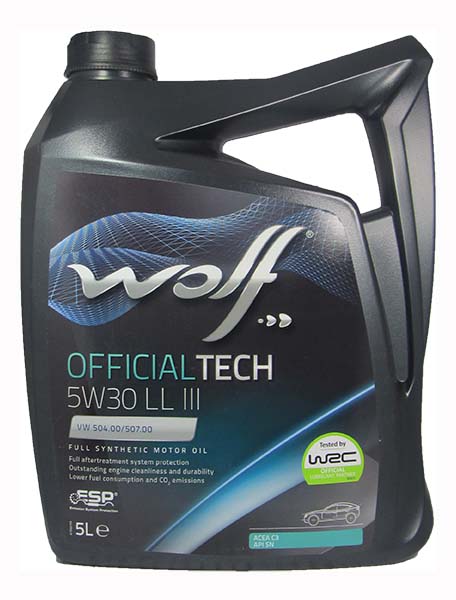 �������� ����� WOLF OFFICIALTECH 5W30 LL III (5_������)