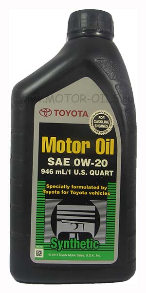 �������� ����� TOYOTA Motor Oil SAE 0W-20 Synthetic (946_��/OEM:00279-0WQTE)