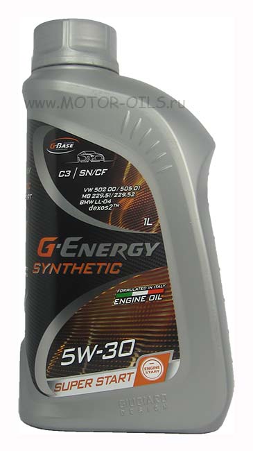 �������� ����� G-Energy Synthetic 5W-30 Super Start (1_����)