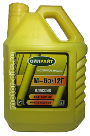 ������� �������� ����� �-5�/12� ������� SAE 10W-30 (5_������)