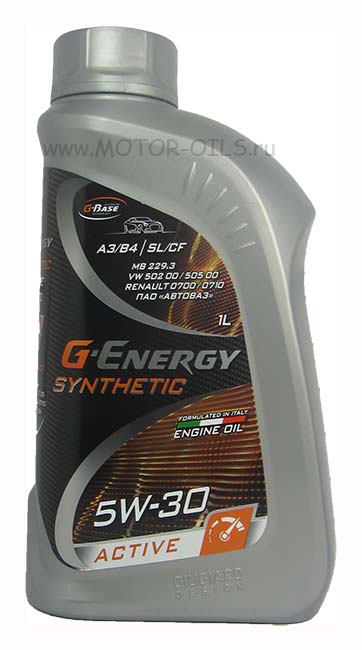 �������� ����� G-Energy Synthetic 5W-30 Active (1_����)