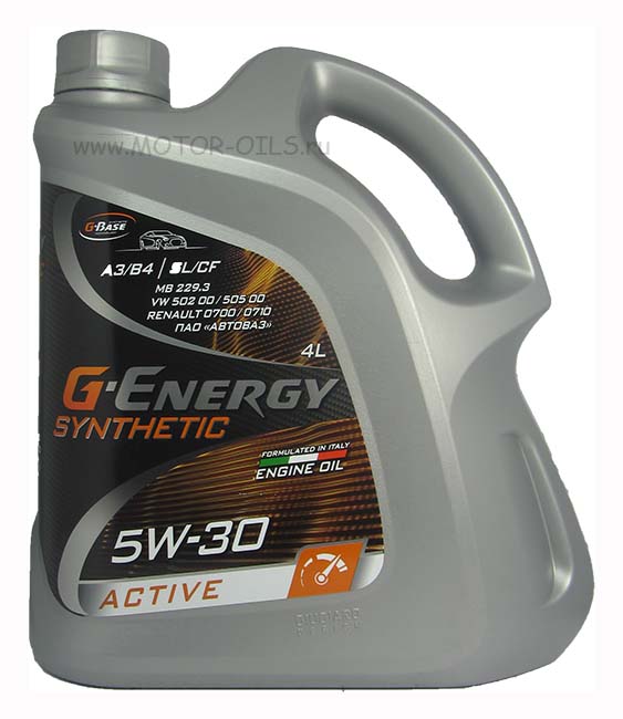 �������� ����� G-Energy Synthetic 5W-30 Active (4_�����)