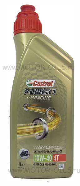 �������� ����� CASTROL POWER 1 RACING 4T 10W-40 (1_����)
