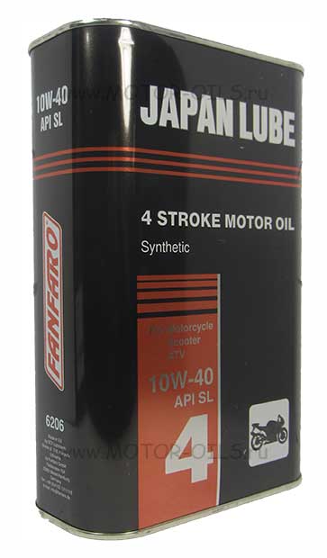�������� ����� FANFARO 6206 JAPAN LUBE 4T Synthetic 10W-40 (1_����)