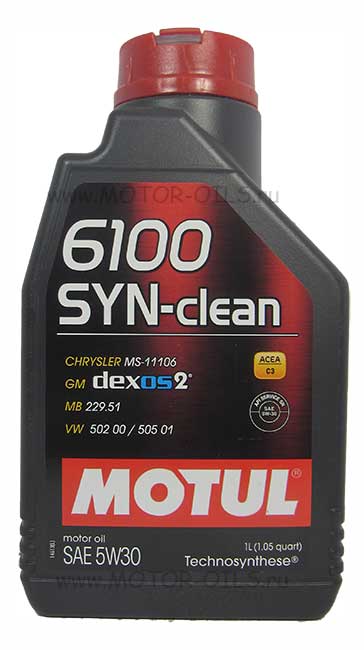 �������� ����� MOTUL 6100 SYN-clean SAE 5W-30 (1_����)