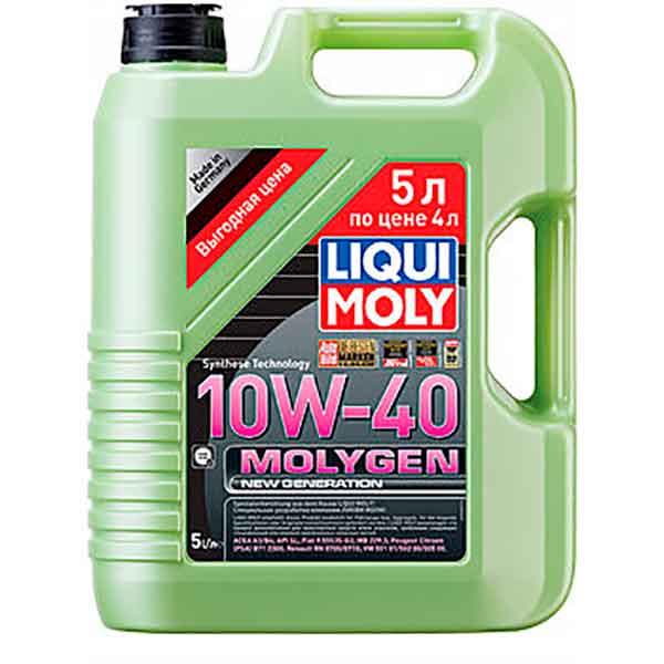 �������� ����� Liqui Moly MOLYGEN 10W-40 (5_������/���.39028)