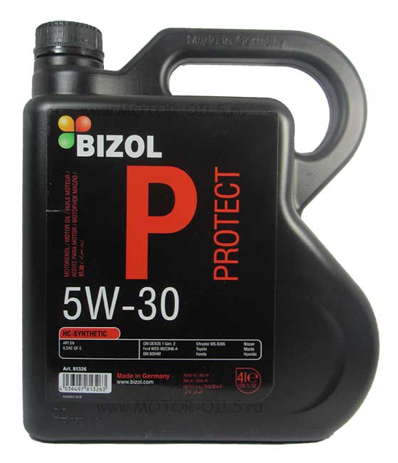 �������� ����� BIZOL PROTECT 5W-30 (4_�����)