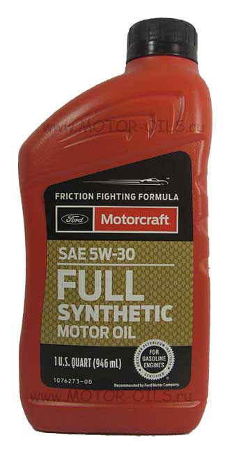 �������� ����� FORD MOTORCRAFT SAE 5W-30 Full Synthetic (946_��/OEM:XO-5W30-Q1FS)