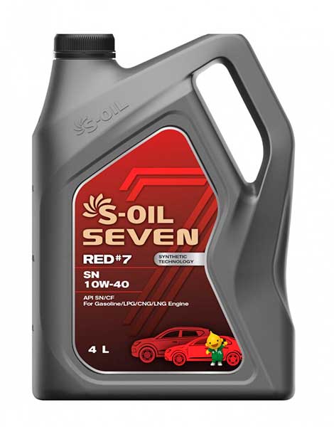 �������� ����� S-OIL 7 RED#7 10W-40 (4_�����)